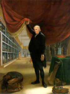 Charles Willson Peale pulls back the curtain on his famous 18th century museum