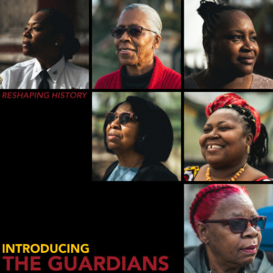 A grid of photos of African American woman on a black background.