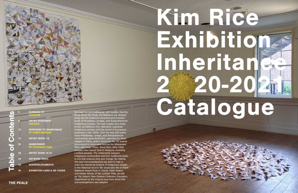  View of two magazine spreads side-by-side, showing a group of paper butterflies on the floor in a room in a historic home.